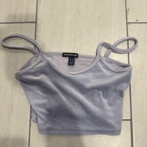 Charlotte Russe Lavender Women's Top